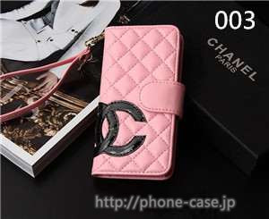 ピンクカラーのシャネルchanel 手帳型アイフォン8 カバー 名流風iphone8ケース 大人気