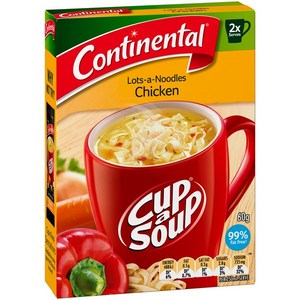 Lots A Noodles Chicken Cup A Soup 2 pack   60g