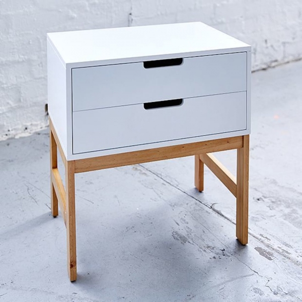 Bailey Side Table Two Drawer