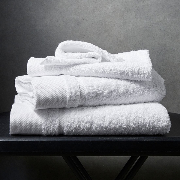 Egyptian Cotton Bath Towel - True White