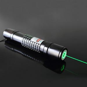 Laserpen groen 200mW waterdicht met 5 opzetstukjes