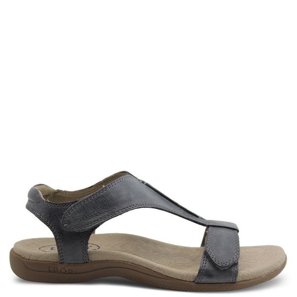 Taos Footwear The Show Women's Flat Sandal Steel