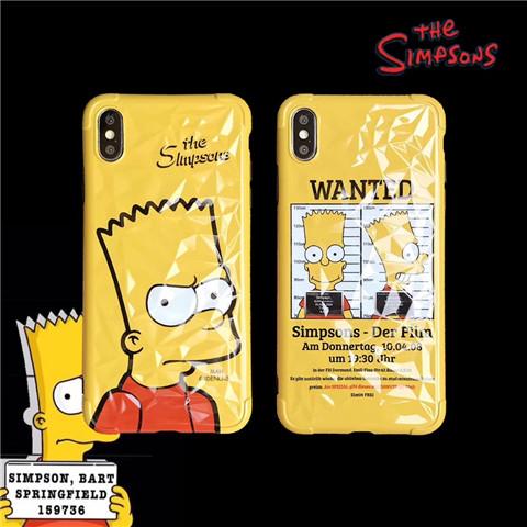 ザ・シンプソンズ iphone xs/x 携帯カバー　イラスト プランド　The Simpsons　 iphone6/7/8ケース　人気的キャラクター　カップル用　可愛い　芸能人愛用