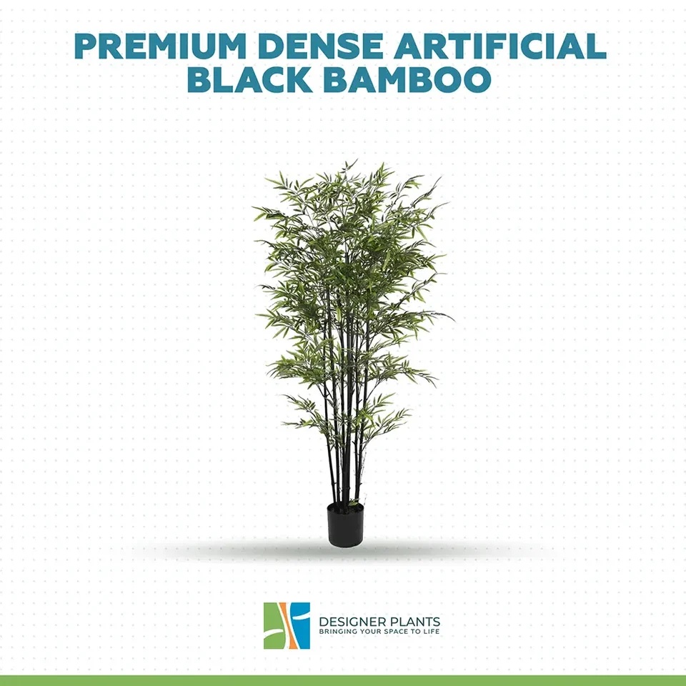 Bring Height and Calm Indoors with Fake Bamboo Plants