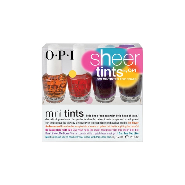 OPI Nail Lacquer Minis Sheer Tints | David Jones